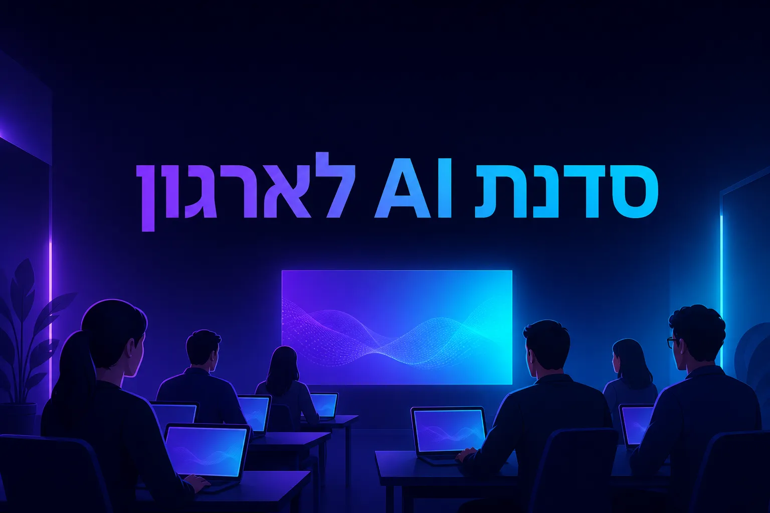 סדנת AI לארגון 2026: המדריך המלא לבחירה, הזמנה והפקה מוצלחת